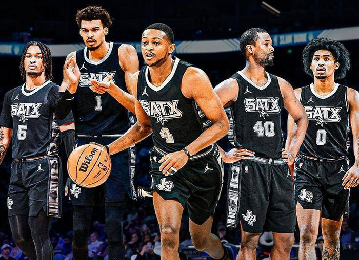 马刺八连胜刷新历史纪录 文班亚马领跑MVP榜